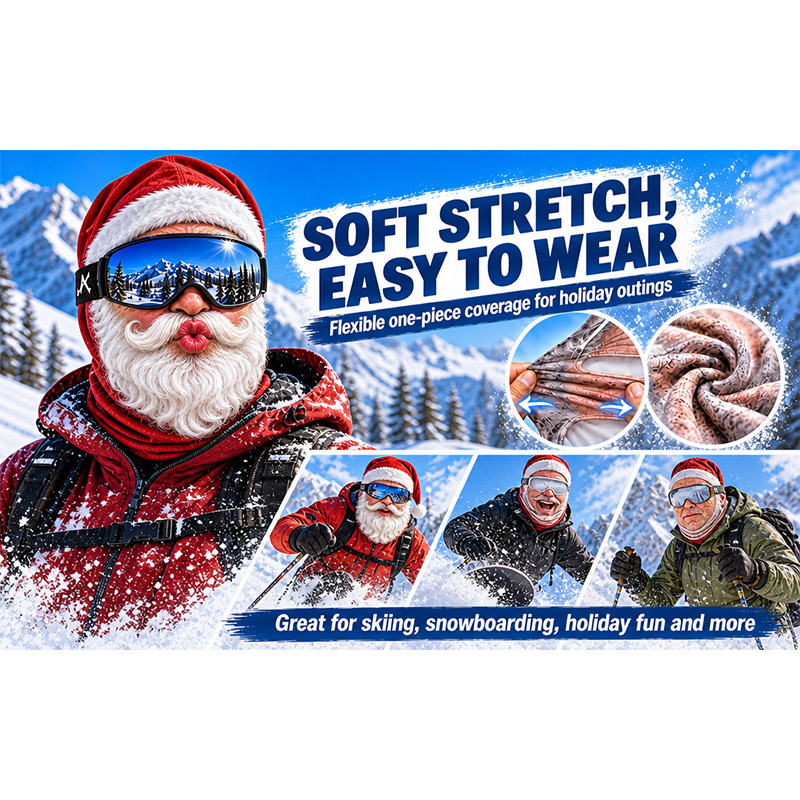 3D Printing Mask - 3D Funny Old Man Ski Mask