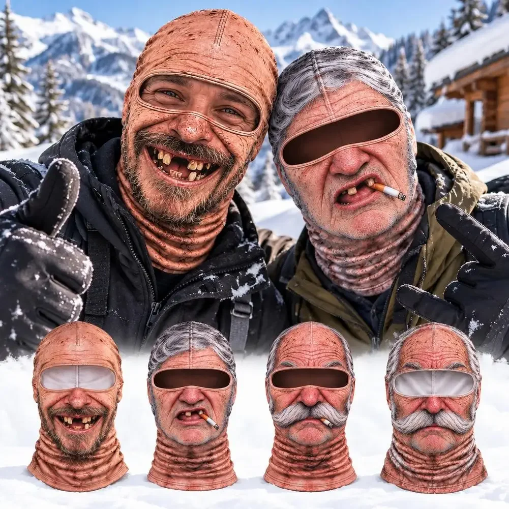 3D Printing Mask - Breathable Cycling Balaclava Ski Mask 3D