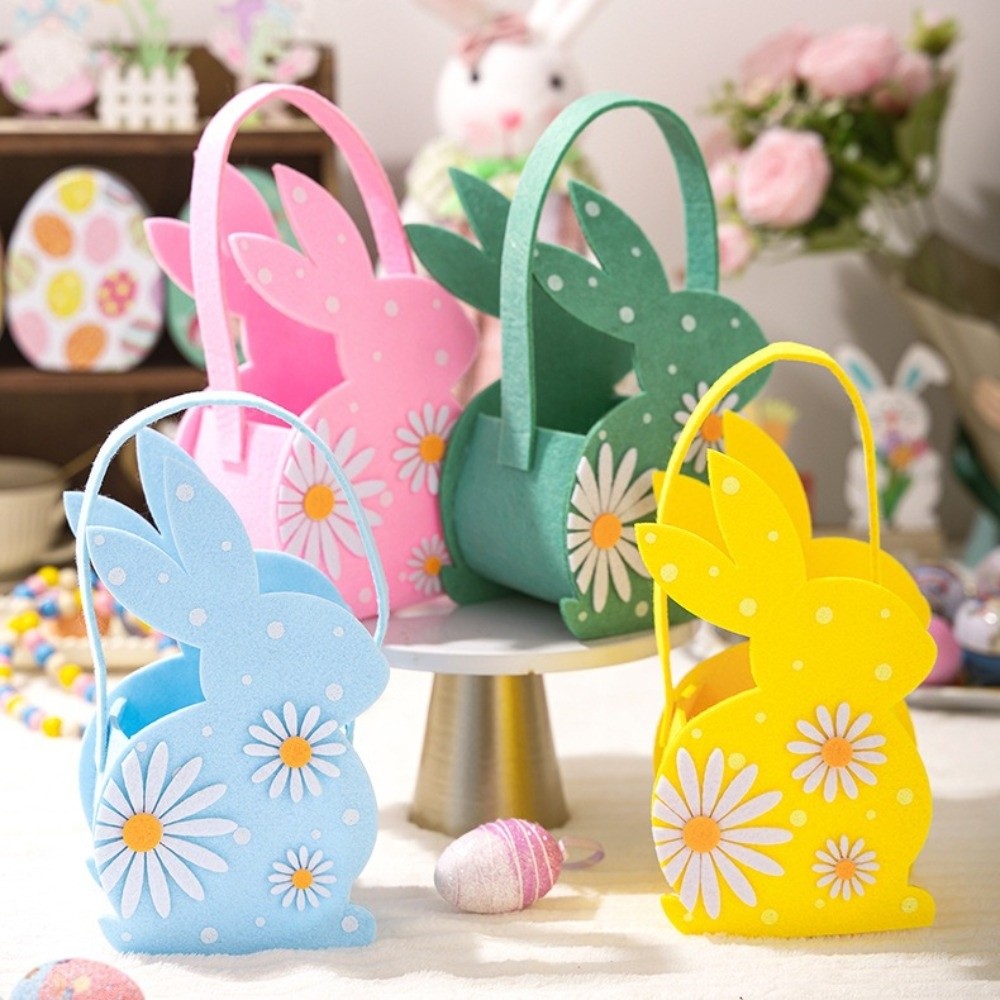 3D Printing Nylon - Cute Soft Easter Rabbit Candy Tote