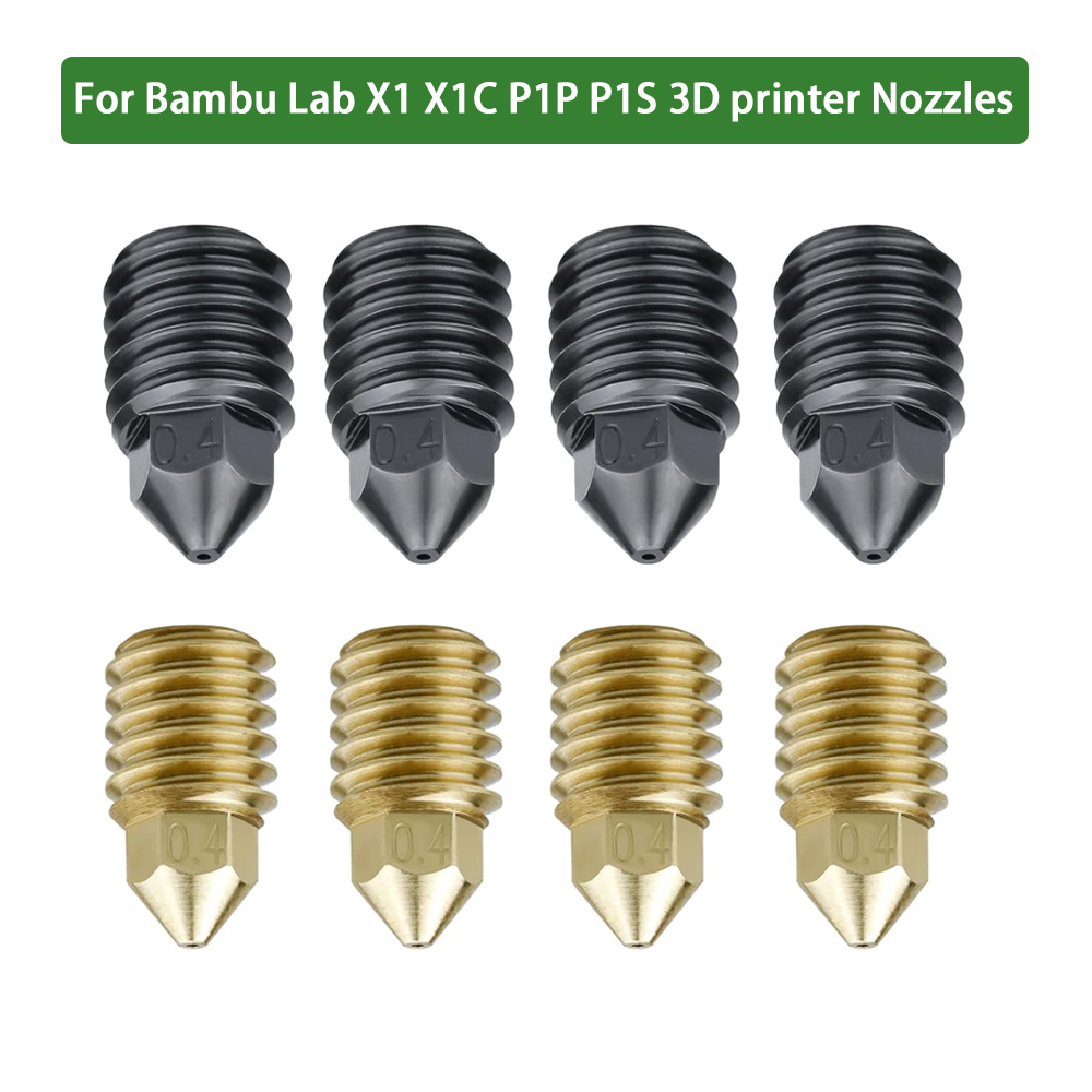 High Flow Hardened Steel Brass - 3D Printing Bambu Lab recension och pris