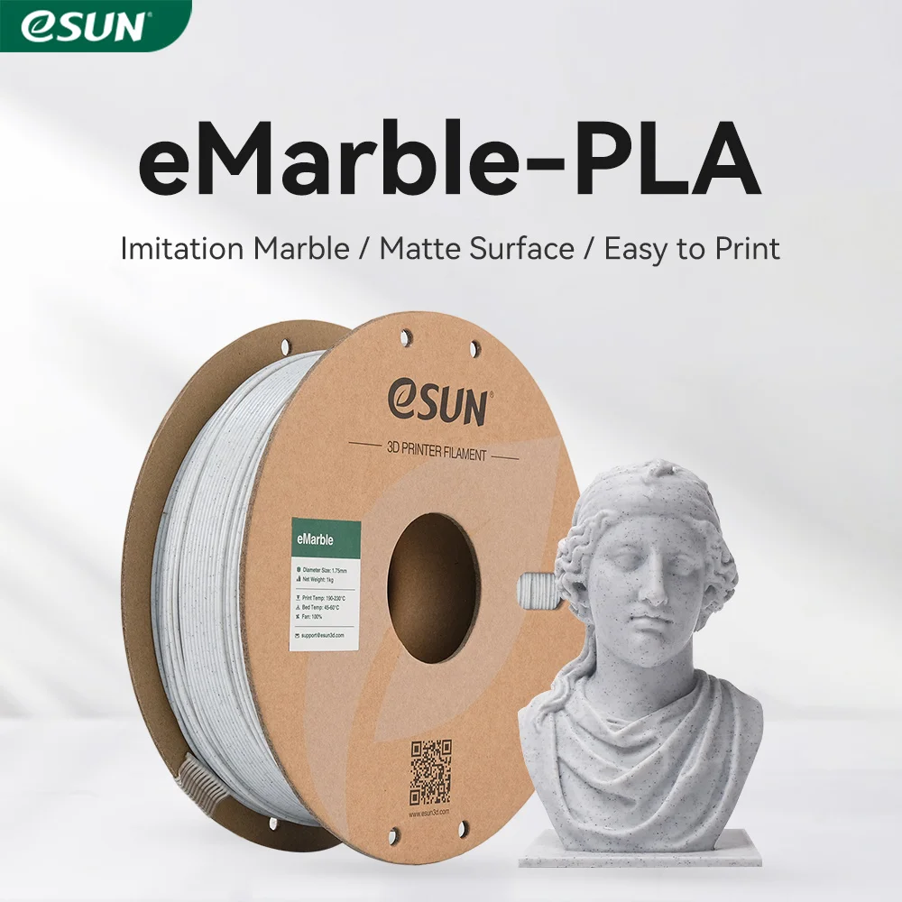 ESUN Marble PLA Filament 1.75m - 3D Printing Nylon recension och pris