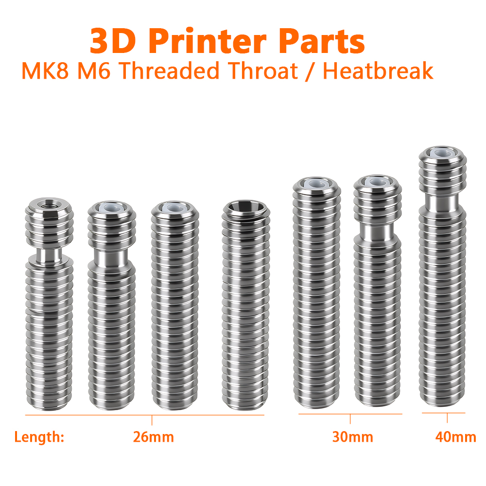 M6 Throat 26 mm 30 mm 40 mm Le - 3D Printing Industry recension och pris