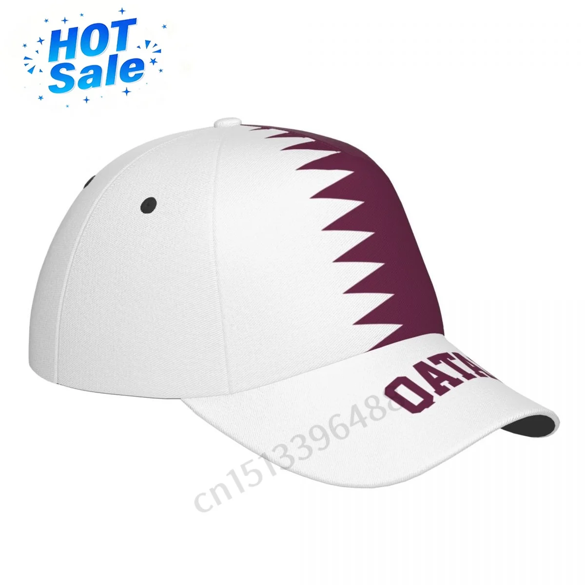 Custom Hats 2025 Qatar Flag 3D - 3D Printing Qatar recension och pris