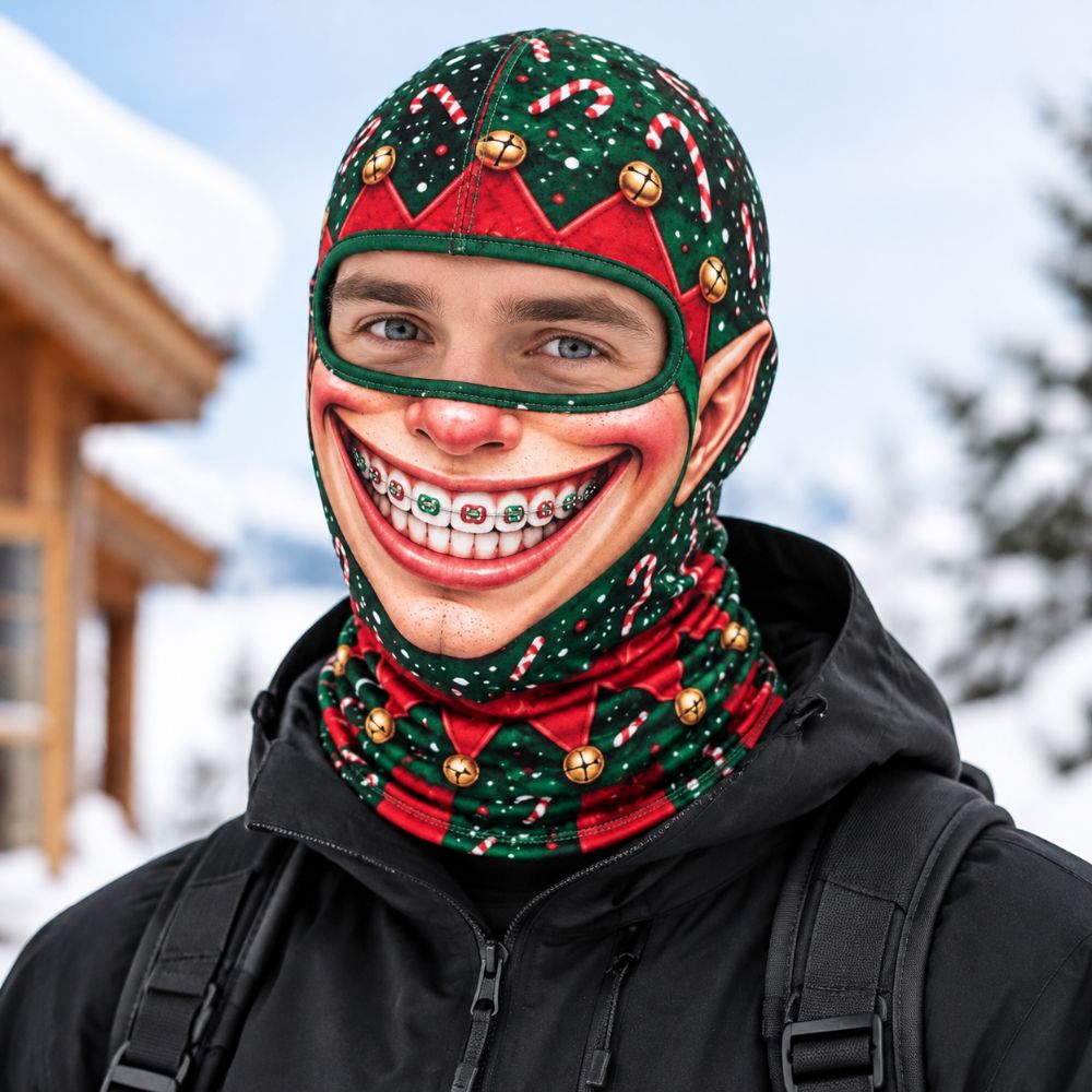 3D Printed Full Face Christmas - 3D Printing Mask recension och pris