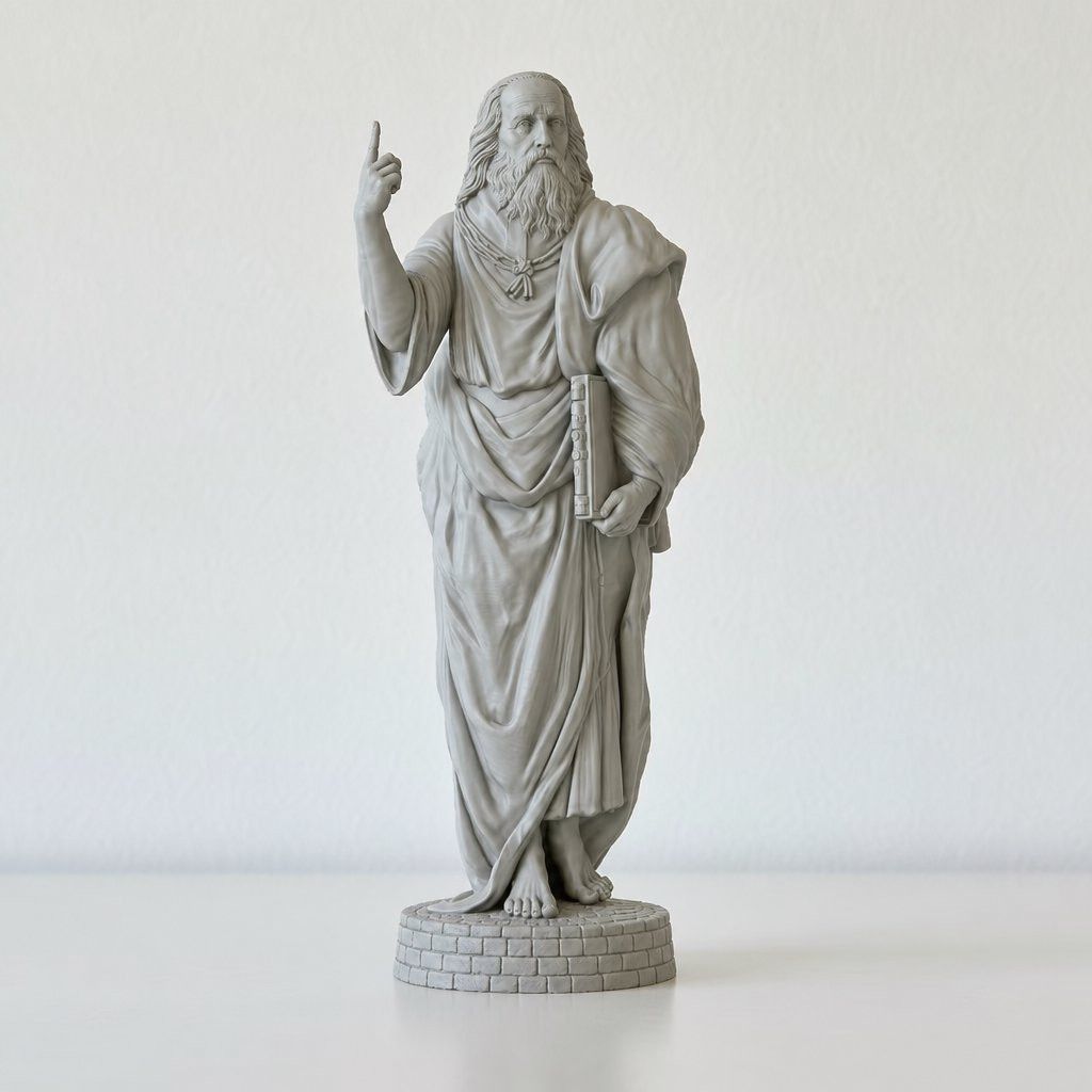 Statue of Plato The Guide Anci - 3D Printing Guide recension och pris