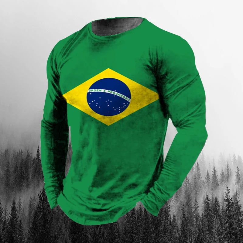 Vintage Brazilian Flag 3D Prin - 3D Printing Custom recension och pris