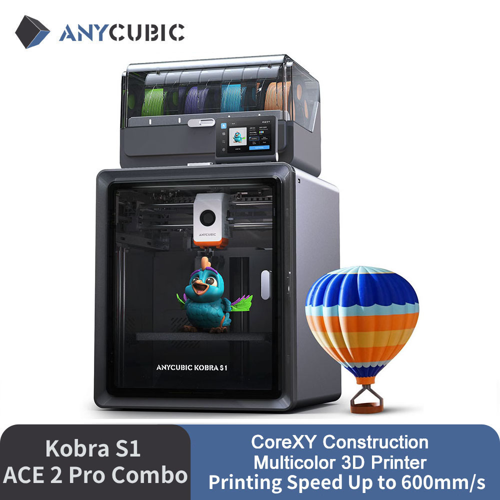 Anycubic Kobra S1 ACE 2 Pro Co - 3D Printing Online Service recension och pris