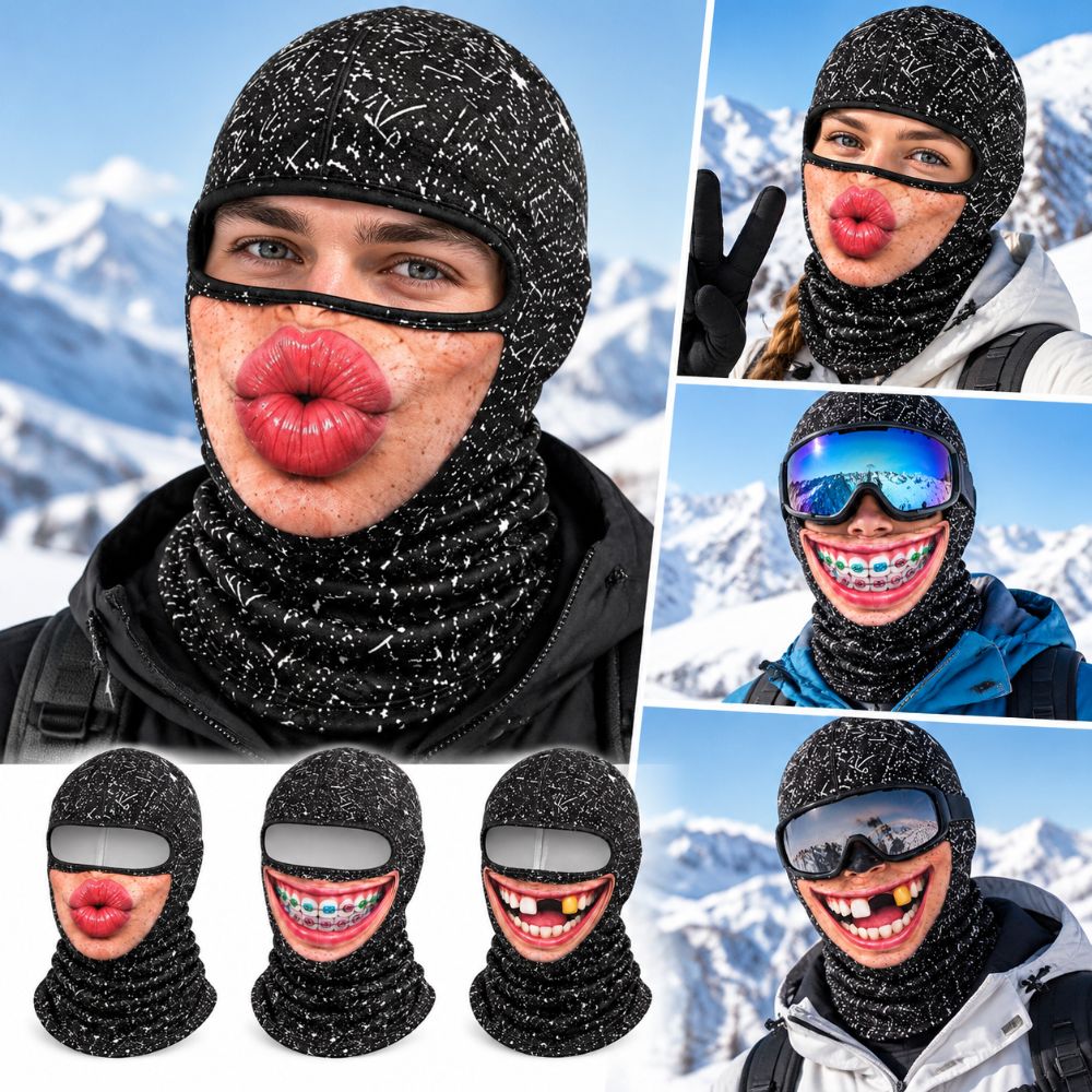 3D Face Printed Old Man Balacl - 3D Printing Mask recension och pris