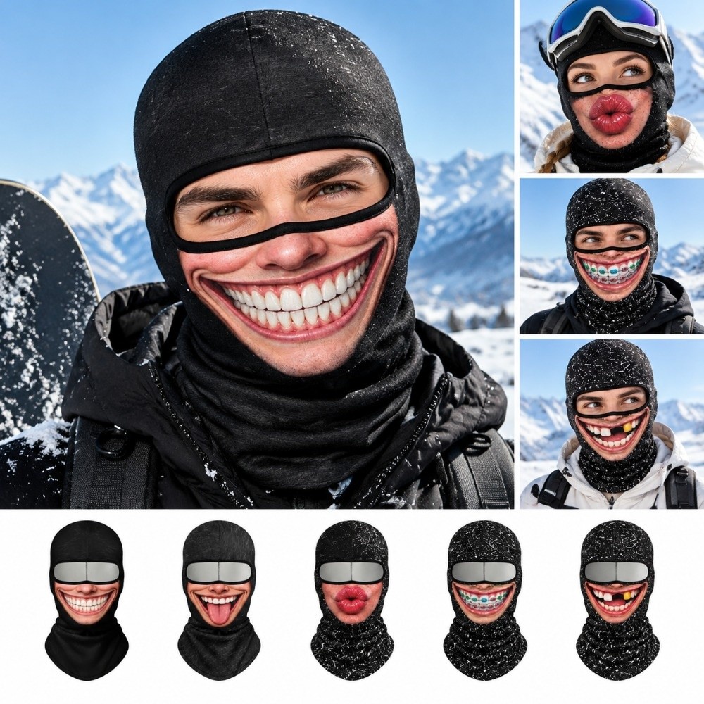 3D Face Printed Old Man Balacl - 3D Printing Mask recension och pris