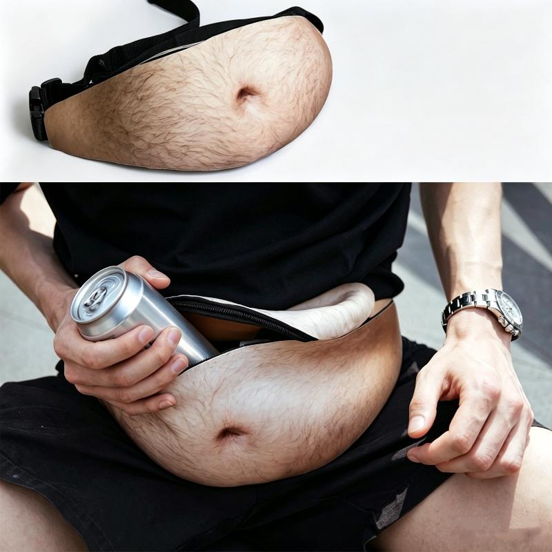 Fake Beer Belly Fanny Pack Fun - 3D Printing Nylon recension och pris
